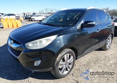 2014 Hyundai Tucson Limited из США, поврежденный, VIN KM8JU3AGXEU797035